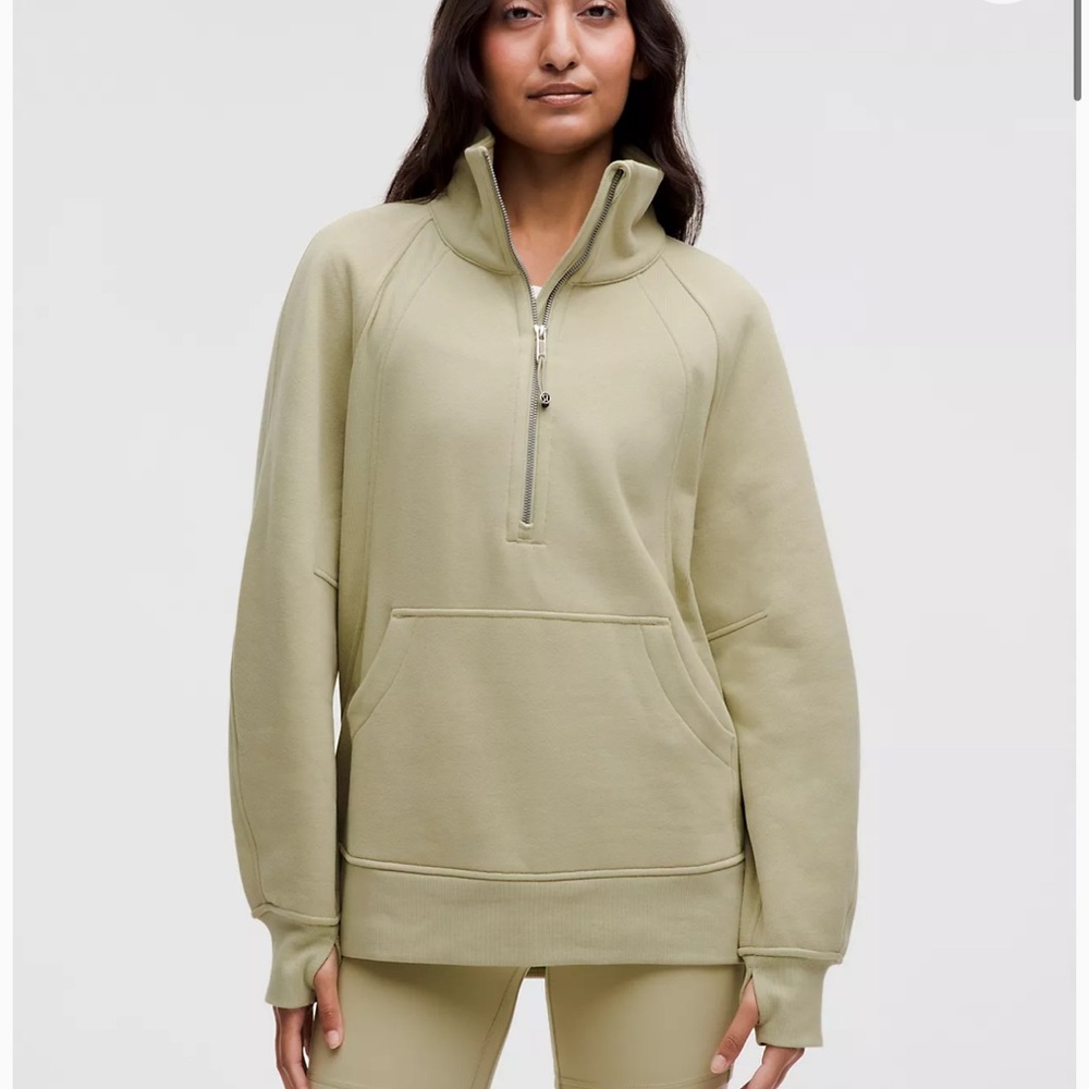 lululemon scuba half zip